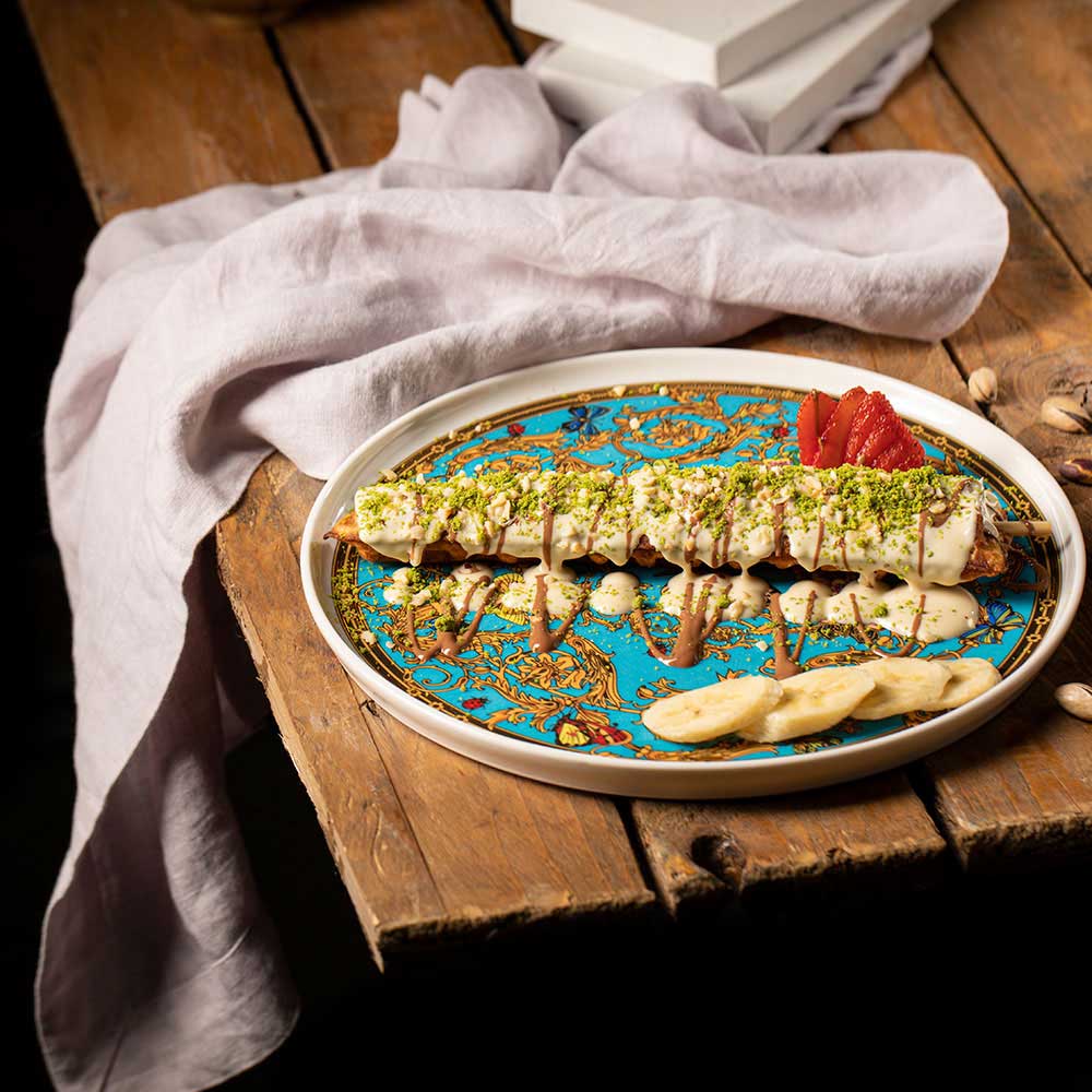 Çubuk Waffle (Beyaz Çikolatalı)