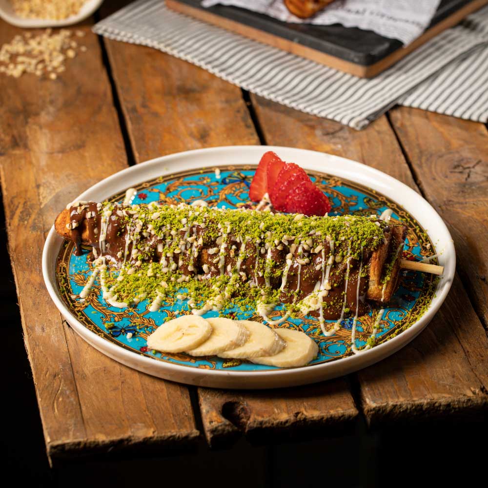 Çubuk Waffle (Bitter Çikolatalı)