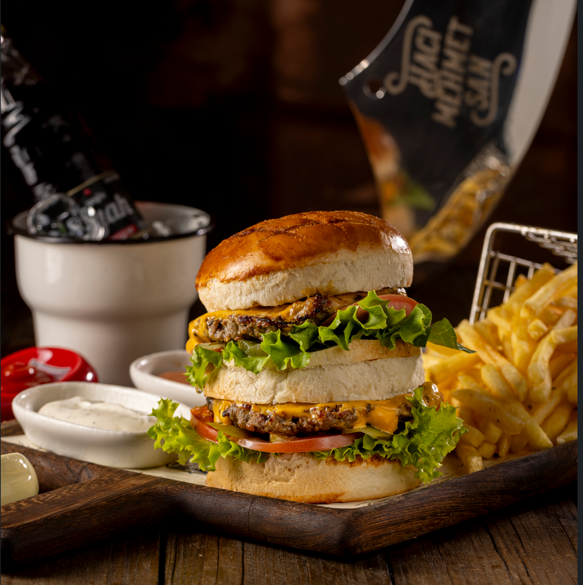 HACI MEHMET ŞAN DOUBLE BURGER